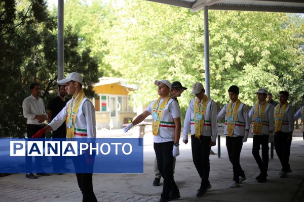 روز دوم پیش اردوی ملی پیشتازان پسر استان آذربایجان شرقی 
