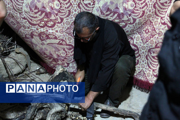 آیین حلیم پزان در شهر درق