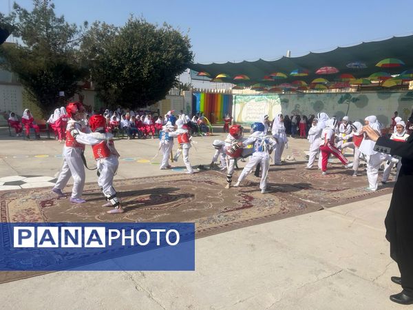 آیین گرامیداشت افتتاحیه المپیادهای ورزشی در خاتم