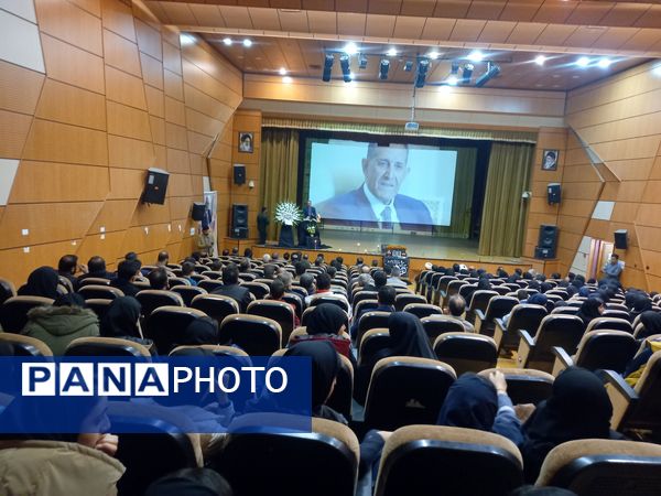 مراسم یادبود خیر مدرسه‌ساز در کوهدشت 
