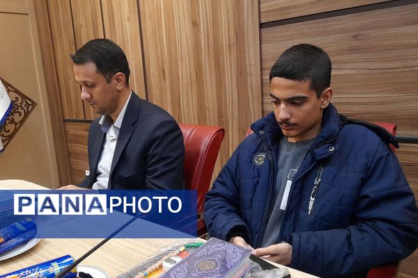 برگزاری مراسم بدرقه کاروان دانش آموزی حج عمره