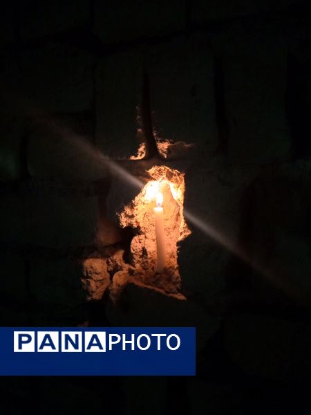 مراسم شام غریبان در شهر تیتکانلو