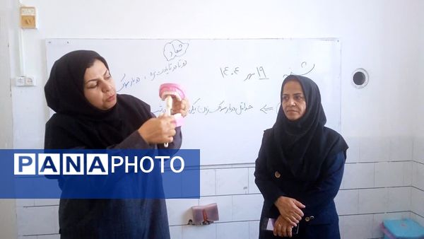 هفته سلامت در دبستان شهید نجفی