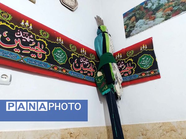 برگزاری مراسم عزاداری شب تاسوعای حسینی در روستای نقاب شهرستان خلیل آباد