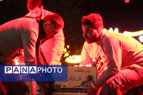 استقبال از شهدای گمنام در امامزاده سیدجعفر محمد یزد