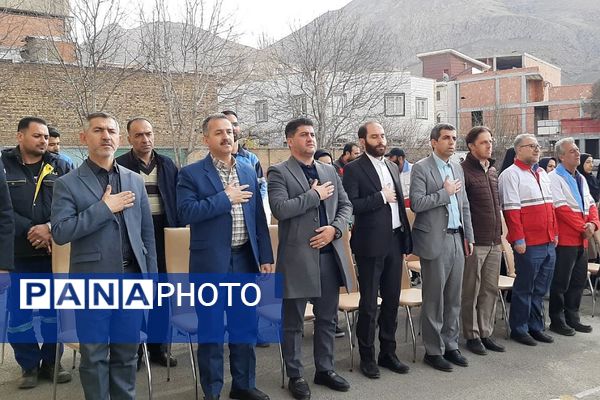 بیست و ششمین مانور سراسری زلزله و ایمنی در شهرستان فیروزکوه
