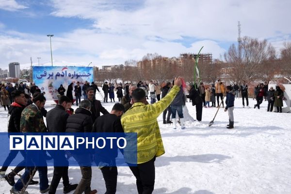 جشنواره آدم برفی در ارومیه