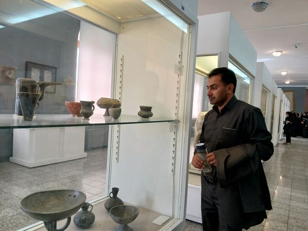 بازدید دانش آموز خبرنگاران پانا از موزه ی ملی ایران