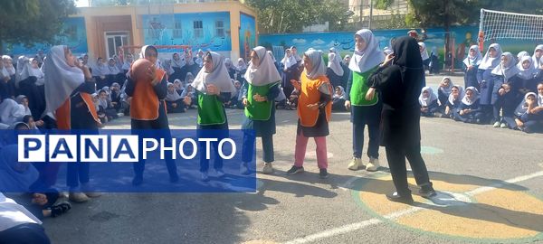  مسابقات ورزشی درون مدرسه‌ای به مناسبت هفته سلامت روان 