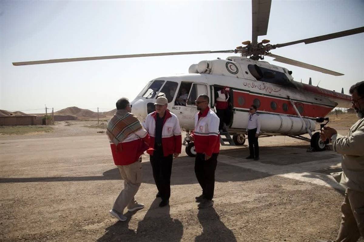 صدور مجوز پرواز بالگردهای امدادی هلال احمر در آسمان عراق برای اربعین