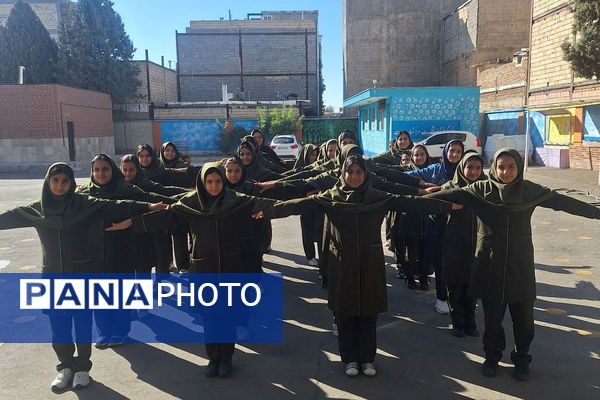 برگزاری مراسم صبحگاهی مدارس شهرستان ملارد