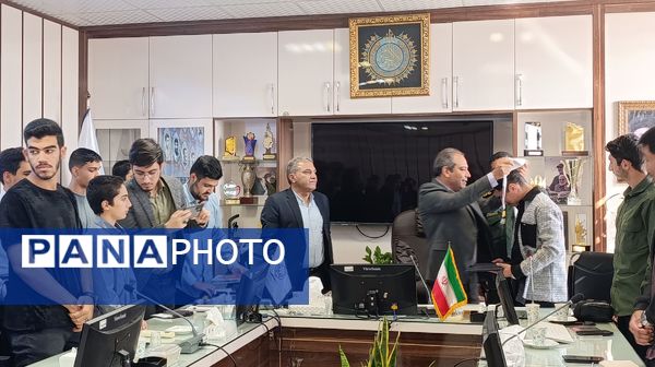 فرماندهان واحدهای حوزه مقاومت بسیج ۷ دانش‌آموزی مشهد مقدس به خط شدند