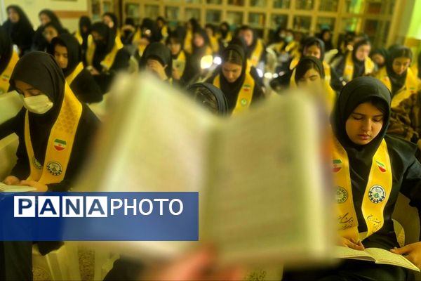  آیین عزاداری حضرت فاطمه زهرا(س) در مدرسه فرزانگان1 اسلامشهر 