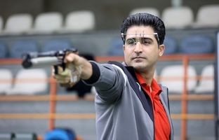 جام جهانی تیراندازی؛ گل‌خندان در تپانچه ۱۰ متر پنجم شد