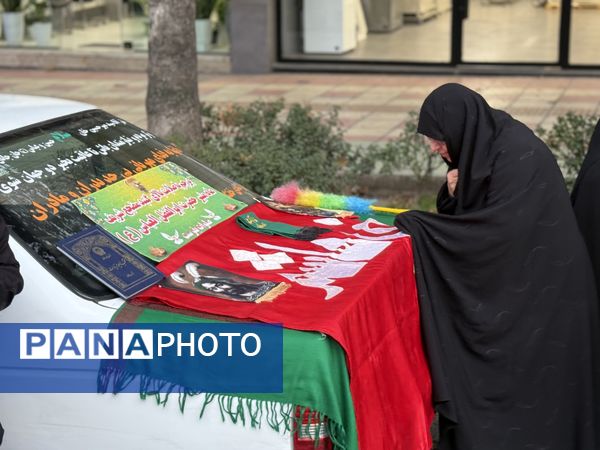  مراسم تشییع ۱۰ شهید گمنام در آمل