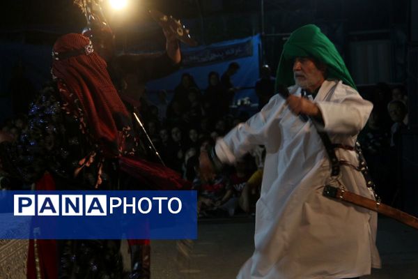 شب چهارم  تعزیه‌خوانی مدرسه الغدیر قیامدشت