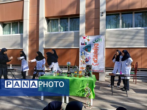 مانور آزمایشگاه در مدرسه امام حسین (ع)