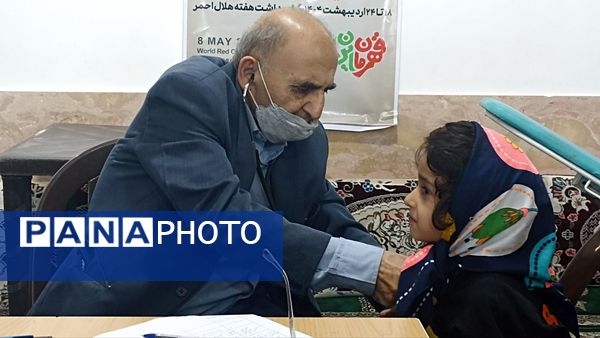 کاروان سلامت و ایستگاه سلامت در شهرستان محمودآباد