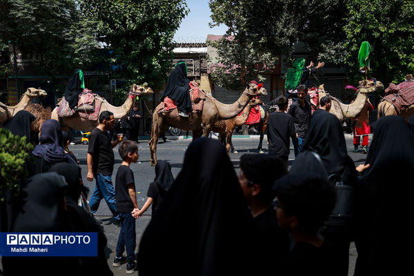 آیین سنتی کاروان عزاداری بنی اسد در تهران