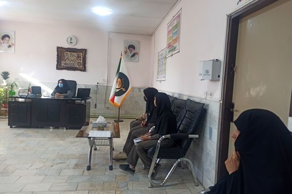  جلسه اول شورای دانش آموزی دبیرستان نمونه اندیشه 