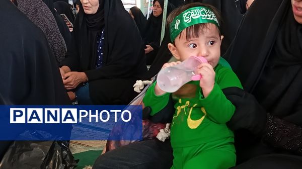 سربازان کوچک امام زمان در همایش شیرخوارگان حسینی شهرستان بن