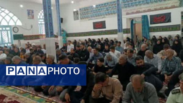آیین عزاداری دو یادگار نبوت و امامت در زاغه 