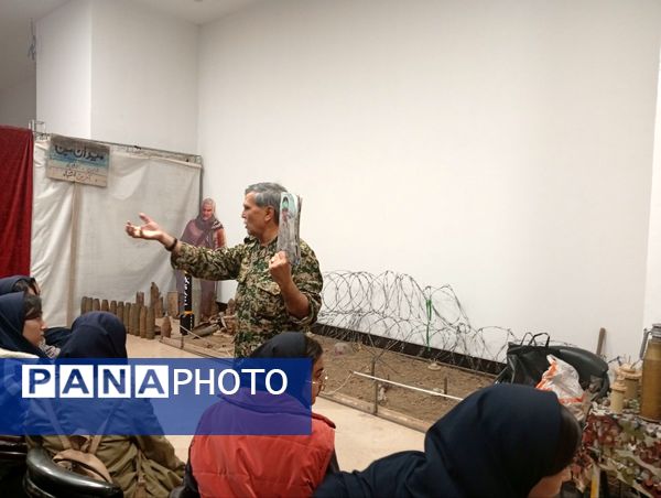 بازدید دانش‌آموزان پایه نهم سروقد از باغ موزه مشهد