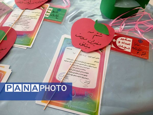 انتخابات سفیران سلامت در دبستان میثاق ناحیه سه