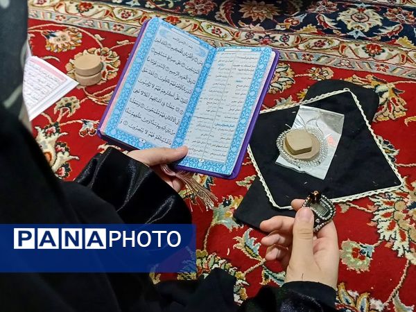 مراسم معنوی اعتکاف در مجموعه رستگاران شهرستان برخوار  