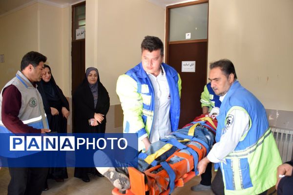  مانور زلزله در کردکوی