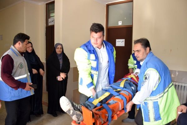  مانور زلزله در کردکوی