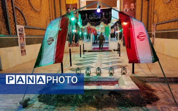 یادواره شهدا در امامزاده سید قاسم روستای ارغا 