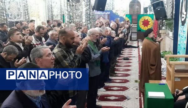 سومین شب قدر با حضور گسترده مردم در کانون شهید سبحانی کرج