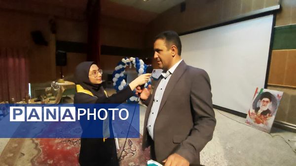 آئین پرطنین زنگ مهر و مقاومت در مدارس شهرستان خاتم 