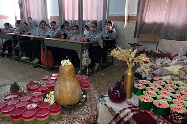 یلدا؛ پیوند شادی و فرهنگ در دبستان شهید آقچه‌لو 