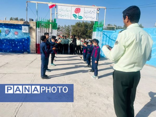 آیین گرامیداشت هفته نیروی انتظامی در خاتم
