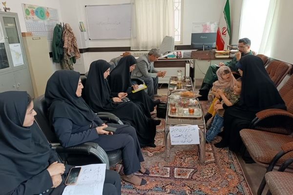 برگزاری نشست هماهنگی برگزاری همایش جوانی جمعیت در حوزه شهید رجایی شهر زیارت