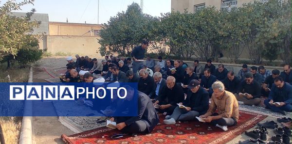 مراسم قرائت زیارت عاشورا در تیتکانلو