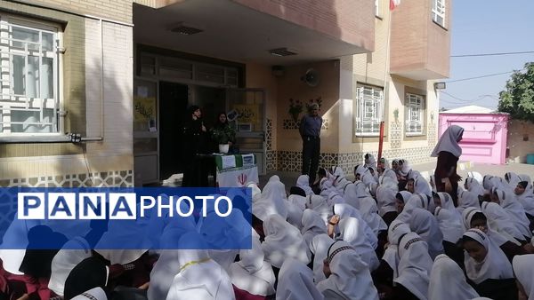  اولین سالگرد شهادت شهید خدمت آیت الله ابراهیم رئیسی در دبستان شطیطه ۲