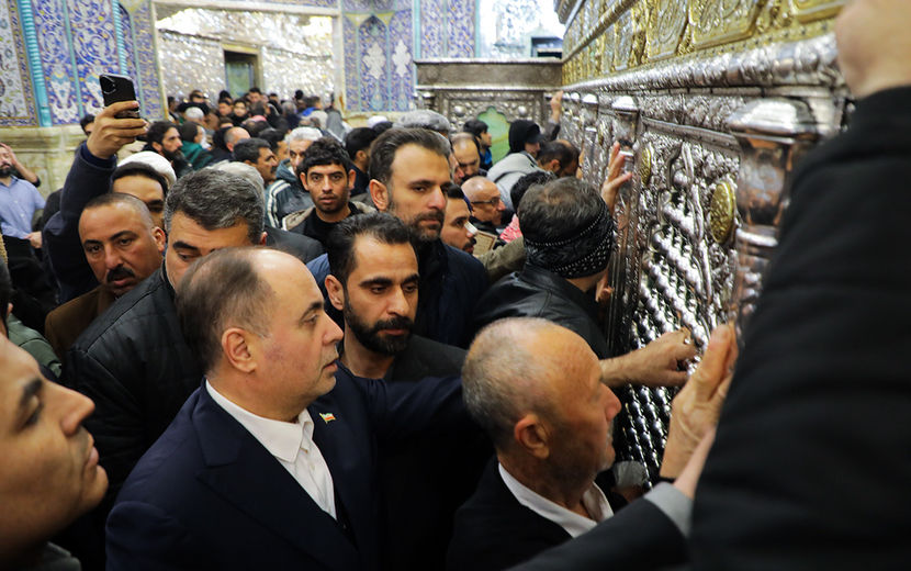 تشرف وزیر جهاد کشاورزی به زیارت حرم حضرت معصومه(س)