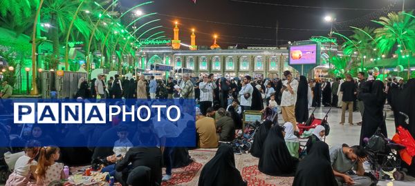 گزارش کوچکترین خبرنگار پانا از حال و هوای کربلای معلا 