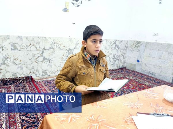آغاز مرحله آموزشگاهی مسابقات قرآن و عترت در دبستان شهید پسندیده فدافن 