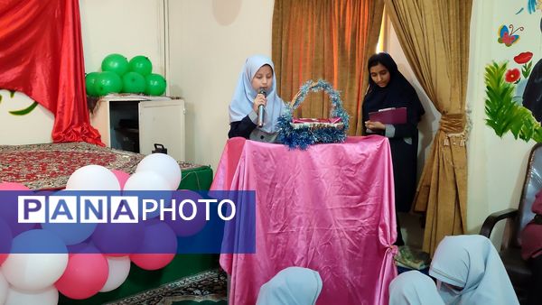 جشن دهه کرامت در دبستان شاهد حاج تقی آقا بزرگ مشهد