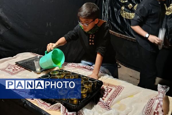 برپایی موکب دختران بصیرا در بجنورد 