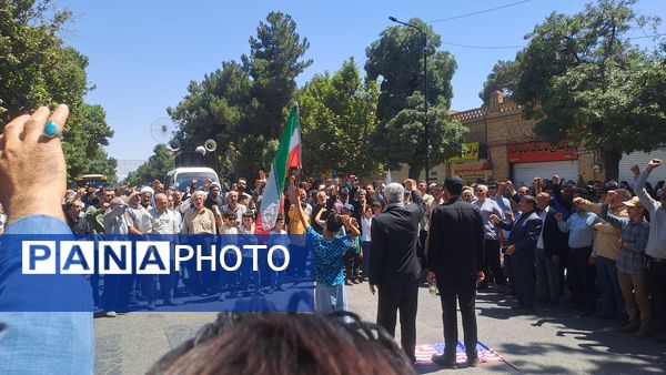 دومین راهپیمایی جمعه خشم در نیشابور 