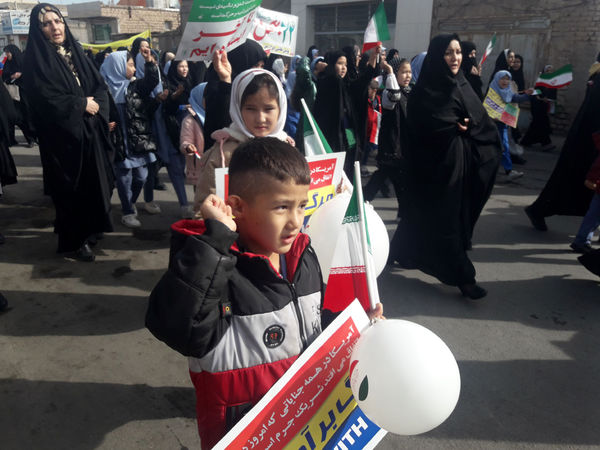 راهپیمایی روز قدس در شهر جعفریه قم