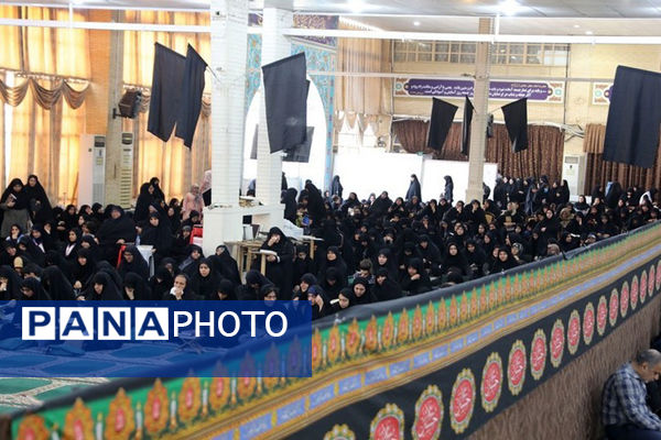 مراسم سوگواری سیدالشهدای خدمت در بوشهر