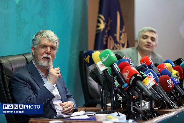 نشست خبری وزیر فرهنگ و ارشاد اسلامی