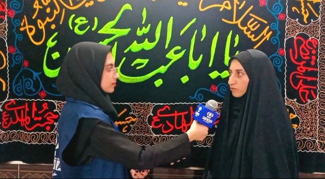 برگزاری مراسم گهواره گری در هیئت صاحب الزمان بجنورد 