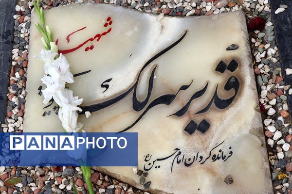 مراسم غبارروبی مزار شهدای فرهنگی در پاکدشت 
